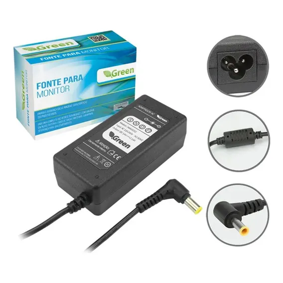 Fonte Para Monitor Sansung 14v 2.5a 004-0201 Foto 1