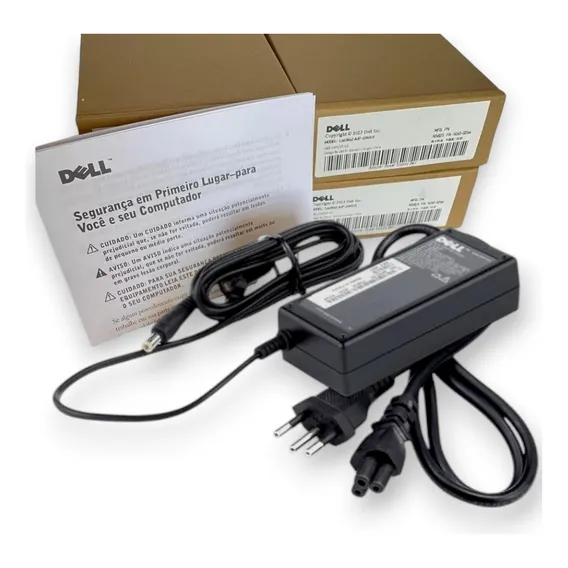 Fonte para Notebook Dell 19.5V 65W, Conector 4.5, CompatÃvel com Dell Inspiron 11/13/14/15, XPS 13, Latitude 13/14, Vostro 14/15 45w Foto 1