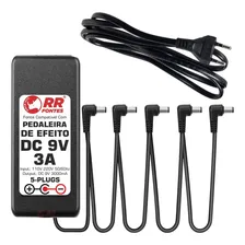Fonte Para Pedal Pedaleira De Guitarra 9v 3a Até 5 Pedais Foto mini 1