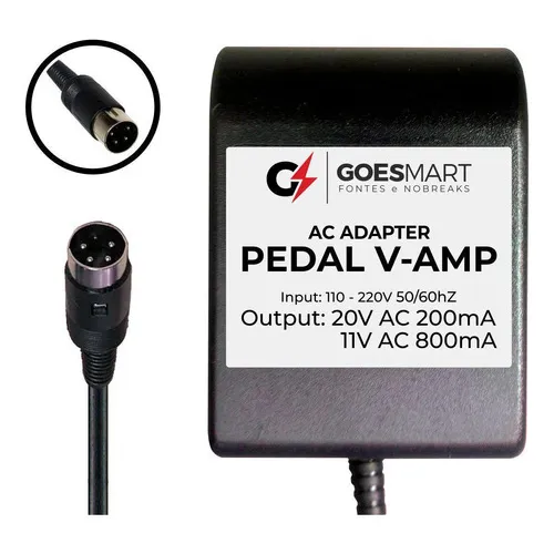 Fonte Pedaleira Behringer V-amp V-amp2 V-amp3 Lx1b Dfx69 Foto 1