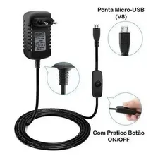 Fonte Raspberry Pi 3 Pi3 E Pi2 Pi 2 Micro Usb 5v Foto  mini 1