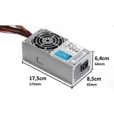 Fonte Slimline Seasonic Ss-300tfx Pfc 80 Plus Bronze Foto mini 3
