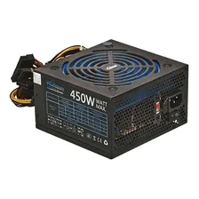 Fonte Super Gamer 450w Reais Atx 20+4p Silenciosa Para Pc Cor Preta 110V/230V Foto  mini 1