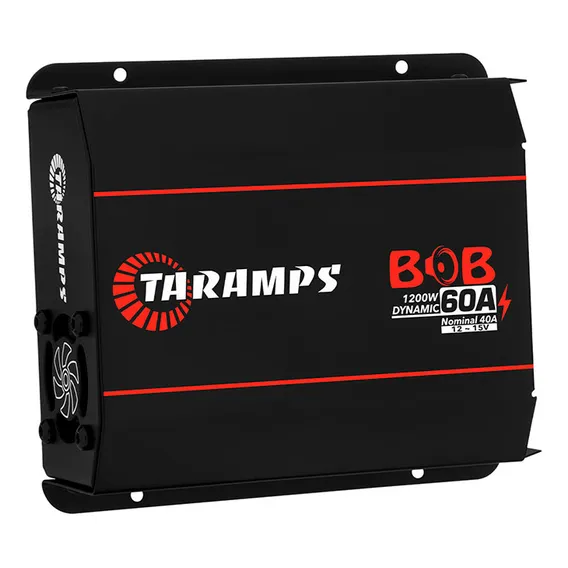 Fonte Taramps Bob Dynamic 60a Bivolt Bateria Carregador Cor Preto Foto 1