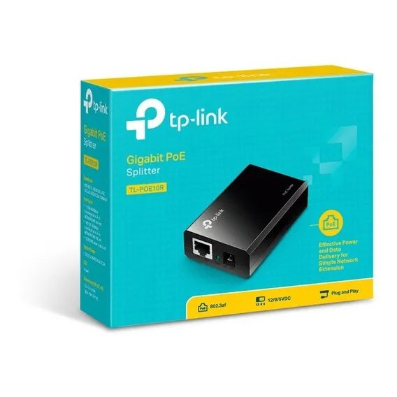 Fonte Tp-link Tl-poe10r Gigabit Poe Splitter Foto 1