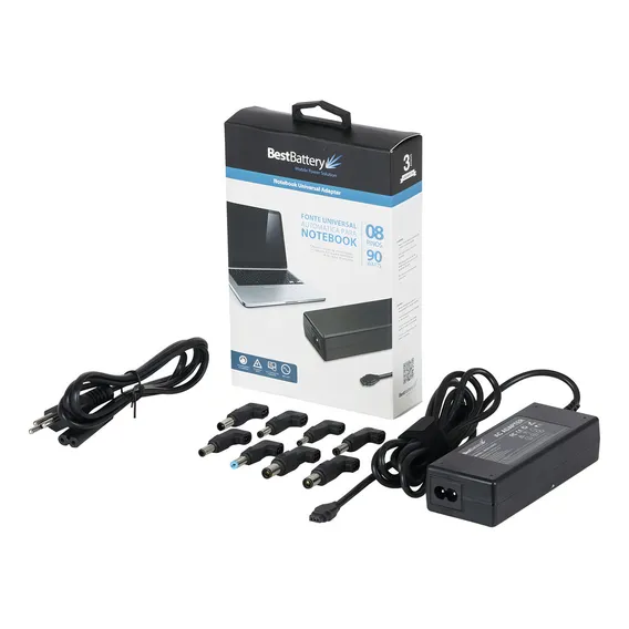 Fonte Universal Notebook 90w Bb20-un890 Foto 1