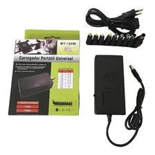 Fonte Universal Notebook Laptop 120w 12-24v 10 Conectores Foto mini 4