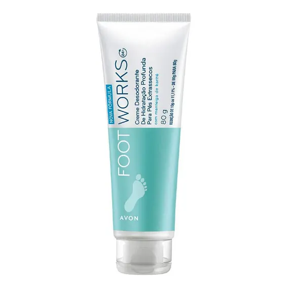 Footworks Creme De Hidratação Profunda Pés Extrassecos, Avon Foto 1