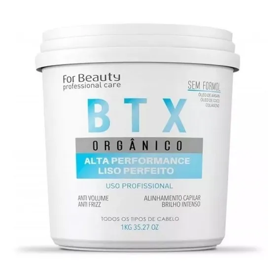 For Beauty Btx Capilar Orgânico 1kg Foto 1