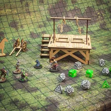 Forca Do Juízo Final - Cenário - Rpg Foto mini  3