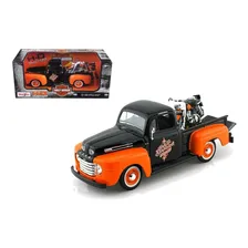 Ford F-1 1948 Pick Up Harley Davidson 1958 1:24 Maisto Foto  mini 1
