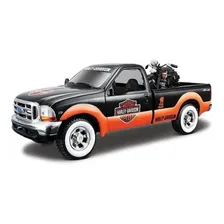 Ford F-350 Super Duty 1999 + Harley Knucklehead Foto mini  3