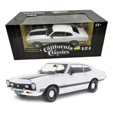 Ford Maverick Gt 1974 Miniatura Metal California classic Cor Branco Foto mini 1