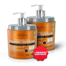 Forever Liss 02 Cauter Restore Cauterização Sem Formol 500g Foto mini 2