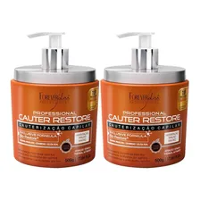 Forever Liss 02 Cauter Restore Cauterização Sem Formol 500g Foto mini 1
