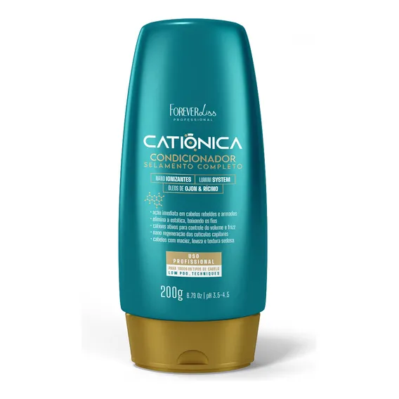 Forever Liss Condicionador Catiônica Forever Liss 200g Foto 1
