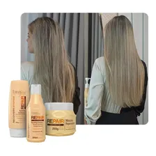 Forever Liss Force Repair Kit Reparador Home Care 3 Produtos Foto mini 2