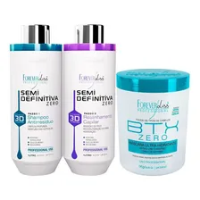 Forever Liss Progressiva 3d Sem Formol + Mask Botox Zero 1kg Foto  mini 1