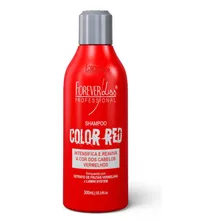 Forever Liss Shampoo Color Red Cabelo Vermelho 300m Original Foto mini 1