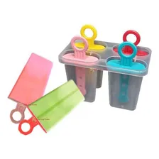 Forma 4 Picolé Sorvetes Gelo Infantil Livre Bpa Picoleteira Foto mini 1