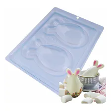 Forma Acetato C/ Silicone Ovo Com Orelhas 100g (10521) Bwb Foto mini 1