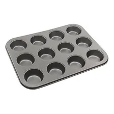 Forma Antiaderente Para Cupcakes,empadas Com 12 Cavidades Foto mini  2