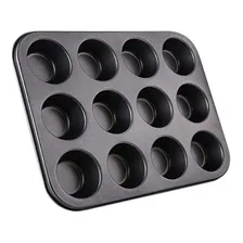 Forma Antiaderente Para Cupcakes,empadas Com 12 Cavidades Foto  mini 1