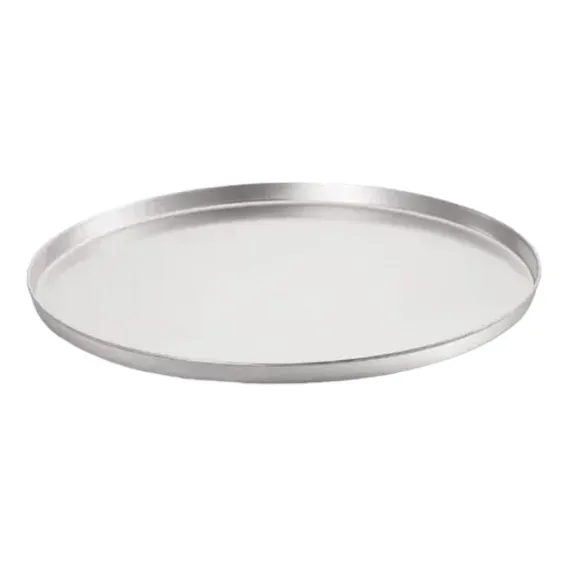 Forma Assadeira Redonda Pizza Grande 35cm Cor Prateado Foto 1