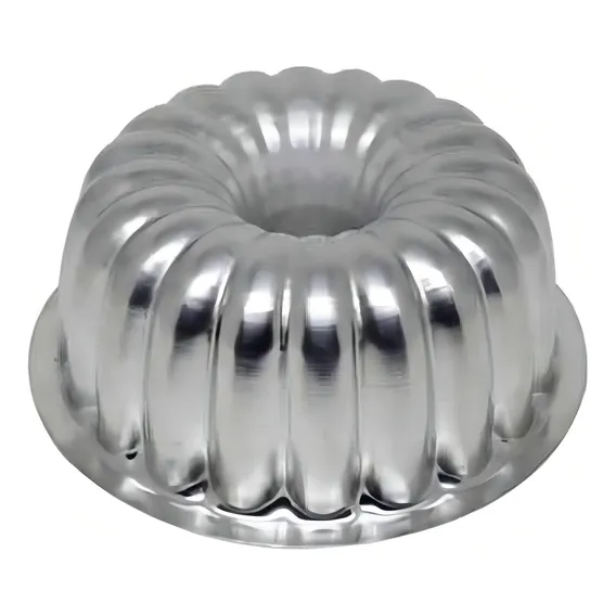Forma Bolo Torta Suíça Pudim Decor2 (13x6cm - Tam. P) Foto 1