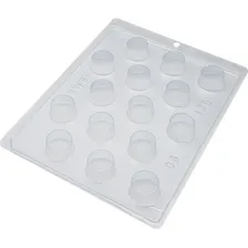 Forma Bwb Alpino Estrias 8 Em Acetato Forminha Bombom Doces Foto  mini 1