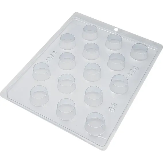 Forma Bwb Alpino Estrias 8 Em Acetato Forminha Bombom Doces Foto 1