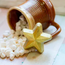 Forma Chocolate Estrela 3d Confeitaria Bwb Foto mini  2