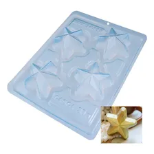 Forma Chocolate Estrela 3d Confeitaria Bwb Foto  mini 1