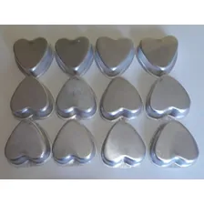 Forma Coração Para Pão De Mel Em Alumínio Pacote C/ 12 Doce Cor Cor 1 Foto mini 4