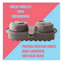 Forma Cozinha Ovo Omelete Direto No Microondas Fácil Rápido Foto mini 3