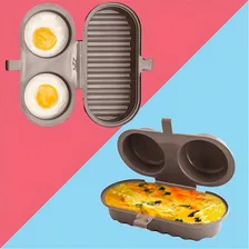 Forma Cozinha Ovo Omelete Direto No Microondas Fácil Rápido Foto mini 4