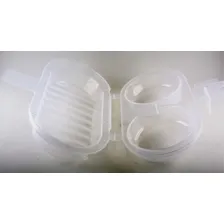 Forma Cozinha Ovo Omelete Direto No Microondas Pratico Limpo Foto mini 4