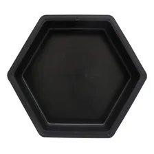 Forma De Bloquete Sextavado Hexagonal 25x25x6 Kit 40 Formas Forma Sextavado 25x25x6 Foto mini 1
