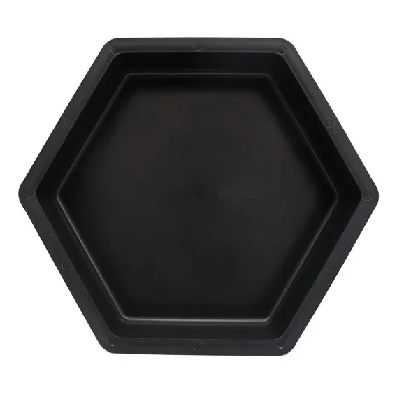 Forma De Bloquete Sextavado Hexagonal 25x25x6 Kit 40 Formas Forma Sextavado 25x25x6 Foto 1