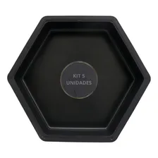 Forma De Bloquete Sextavado Hexagonal 25x25x6 Kit Com 5 Foto mini 1