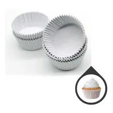 Forma De Papel Doce Empada Cupcake C/1000 Forminhas N°0b Cor Branco Foto mini  3