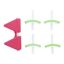 Forma De Picolé, Plástico/ Melancia Kit Com 4 Compartimentos Cor Vermelho Foto mini 4