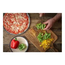 Forma De Pizza Pequena 20 Cm Brotinho C/ Borda Kit 10 Peças Cor Cinza Foto mini 4