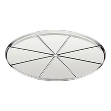 Forma De Pizza Vincos Tramontina Em Aço Inox 30 Cm Foto  mini 1