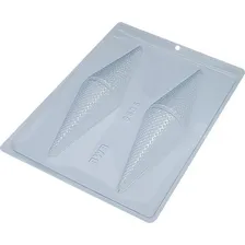 Forma De Silicone Casquinha De Sorvete 9635 Confeitaria Foto  mini 1