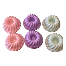 Forma De Silicone Cupcake Kit Com 6 Cor Colorido Foto mini 1