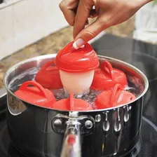Forma De Silicone Para Cozinhar Ovos Sem Casca Magic Egg Foto mini 2