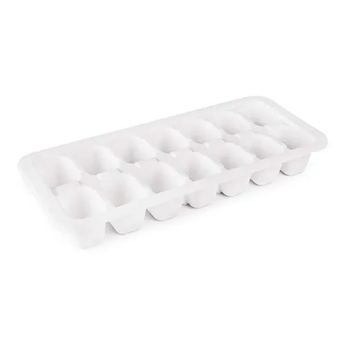 Forma Forminha Para Gelo 26,3x10,8x3,8 Cm Branco Foto 1