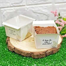 Forma Forneável (6 X 6 X 5 Cm) Com Tampa - 100 Unidades Foto mini 4
