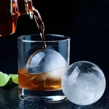 Forma Gelo Esfera Silicone Grande Bola Redonda Bar Whisky Foto mini 4
